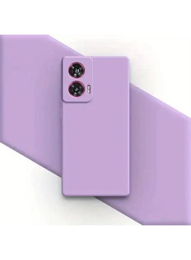 Purple Soft Candy Colored Protective Phone Case for Motorola G85 5G - Image 5